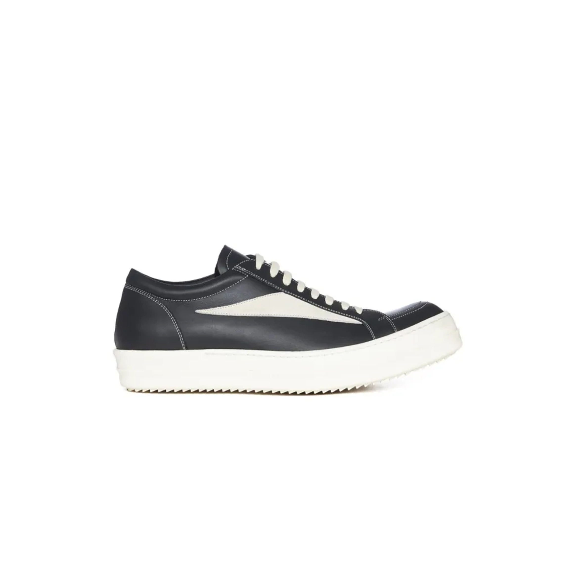 RICK OWENS LUXOR VINTAGE LOW BLACK MILK RP02C1888LCGLVS